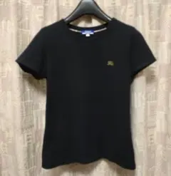 【難あり】◆BURBERRY BLUE LABEL◆半袖Tシャツ／ブラック／38のサムネイル