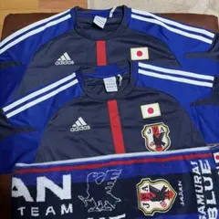 希少品］サッカー日本代表プラクティスシャツセット［サイズ：2XL