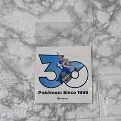 ポケモン メガフェスタ 韓国 30周年 ランダム ステッカー グラエナ
