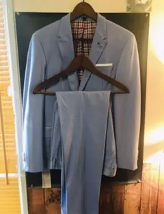 ZARA MAN ライトブルースーツ