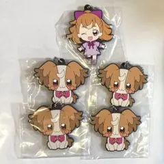 【新品未使用】わんだふるぷりきゅあ　ラバーキーホルダー　こむぎ　キュアワンダフル