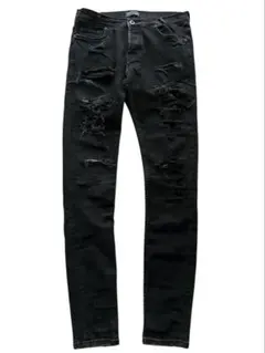 SLP archive destroy skinny denim pants - メルカリ