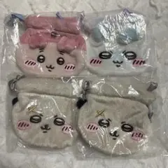 ちいかわ モモンガ 古本屋 ラッコ おかお巾着