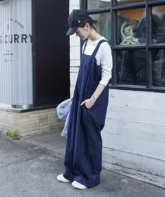 NUU GARMENT FACTORY カンフーオーバーオール ヒッコリー - メルカリ