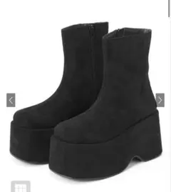 グレイル GRL スエード厚底ブーツ zr1140 25.0cm