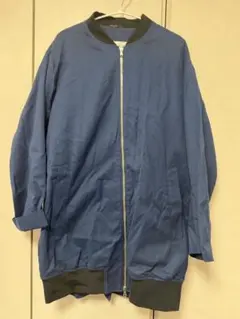 TATRAS × LUCIOVANOTTIボンバージャケット青オーバーサイズ