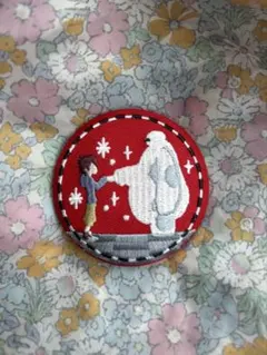 ディズニー刺繍缶バッチ2 ベイマックス