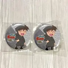 忍たま乱太郎 ふっとびパズル！の弾 土井半助 缶バッジ 2点セット ふっパズ