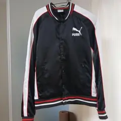 PUMA プーマ トラックジャケット ジャージ ブラック Sのサムネイル