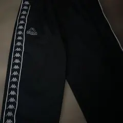 Kappa ジョガーパンツ ブラック L
