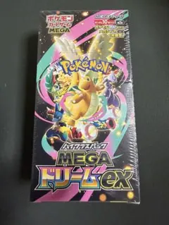 メルカリ便⭐︎未サーチ!!【シュリンク付】メガドリームex 新品未開封 ポケカ メガドリームex シュリンク付き - メルカリ