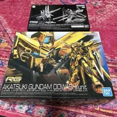 RG アカツキガンダム オオワシ装備 & シラヌイ装備セット - メルカリ