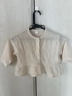 tate a tate ベージュ カーディガン サイズ80