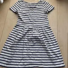 earth ボーダーチュニックワンピース