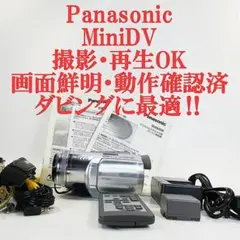 パナソニックNV-GS250【動作良好】MiniDVビデオカメラ　ダビングに最適のサムネイル