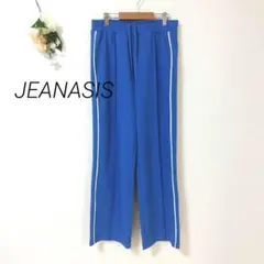 01 ジーナシス メンズ ジャージ パンツ サイドライン ウエストゴム