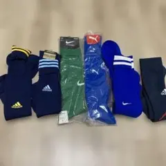 adidas NIKE サッカーソックス 5足セット 25〜27