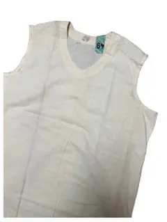 50s Dead stock フランス軍 リネンベスト military 新品