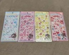 新品　サンリオ　ボンボンドロップ シール　4枚セット マイメロ キティ シナモン