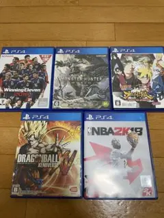 PS4 ゲームソフト 5本セット