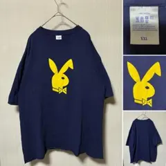 プレイボーイPacSunラビット柄黒Tシャツ半袖 Lヴィンテージストリート