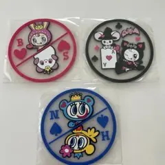 ナルミヤキャラクターズ　クリアラバーコースター3個セット