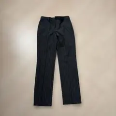 UNIQLO ヒートテック スラックス ストライプ グレー