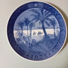 Royal Copenhagen 1972 イヤープレート　 砂漠の風景のサムネイル