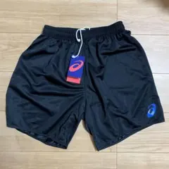 ASICS ブラック ゲームパンツ Mサイズ