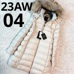 ✨新品タグ付/23AW✨タトラス ダウンコート ラビアナ リアルファー ベージュ