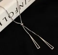 ネックレス　シルバー　ｙ2ｋ　韓国　レディース　メンズ　ロング　韓国
