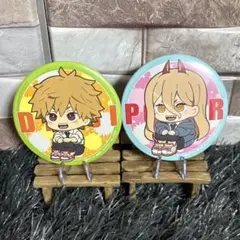 ✨ チェンソーマン ✨ るかっぷ 缶バッジ デンジ パワー 2点セット 美品