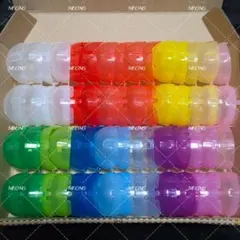 ガチャガチャ カプセルトイ 空カプセル 小さめ 30個 ノンセパレート