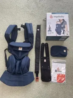 ergobaby 抱っこひも オムニ360 ミッドナイトブルー　クールエア