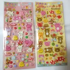 リラックマ サンエックス クリアファイル 下敷き まとめ売り 新品 平成