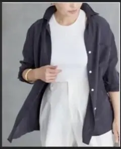 muse deuxieme classe washable silk shirtのサムネイル