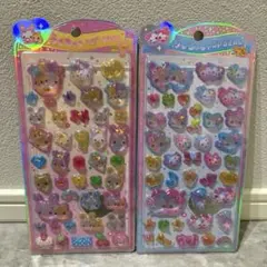 ˚*˚様 フワフワらびちゃん マジカルみゅーちゃん うるちゅるポップシール うる