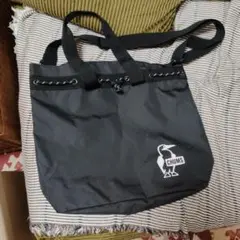 CHUMS チャムス 2way トートバッグ ショルダーバッグ ブラック