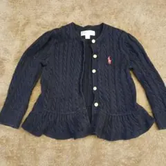 Ralph Lauren ネイビー カーディガン 12M