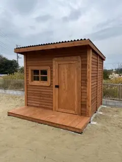 B 작은 집, 사우나, 통나무 집, 창고, 조립식 차고