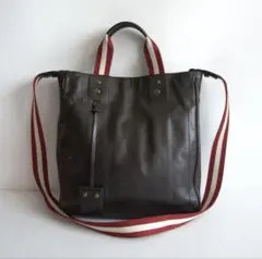 【極美品】✨BALLY トートバッグ 2wayトレスポ レザー A4可 ブラウン