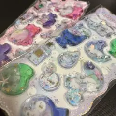 【早い者勝ち‼️】 キラリン ウォーターシール 2枚セット シマエナガ