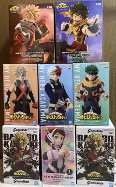 ヒロアカ フィギュア 9点セット まとめ売り - メルカリ