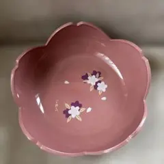 VNEM1-6) ベトナム ソンベ焼き お皿 プレート ピンク ナンセラミック