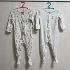 NEXT BABY 足付きロンパース ロンパース 9-12ヶ月 2点セット