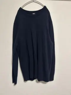 ウォッシャブルストレッチミラノリブクルーネックセーター