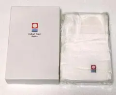 【新品未使用】今治タオル フェイスタオル 　ホワイト　箱入り
