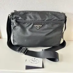 PRADA ショルダーバッグ ナイロン ブラックのサムネイル