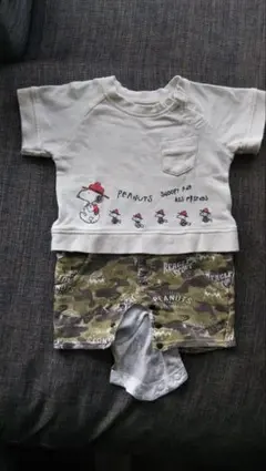 ロンパース　80 スヌーピー