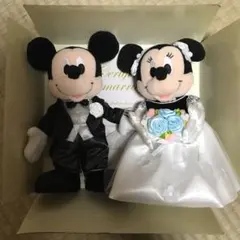 ミッキー ミニー ぬいぐるみ ウエディング